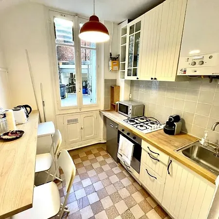 Lovely - Buttes Chaumont-pariszenith Appartement